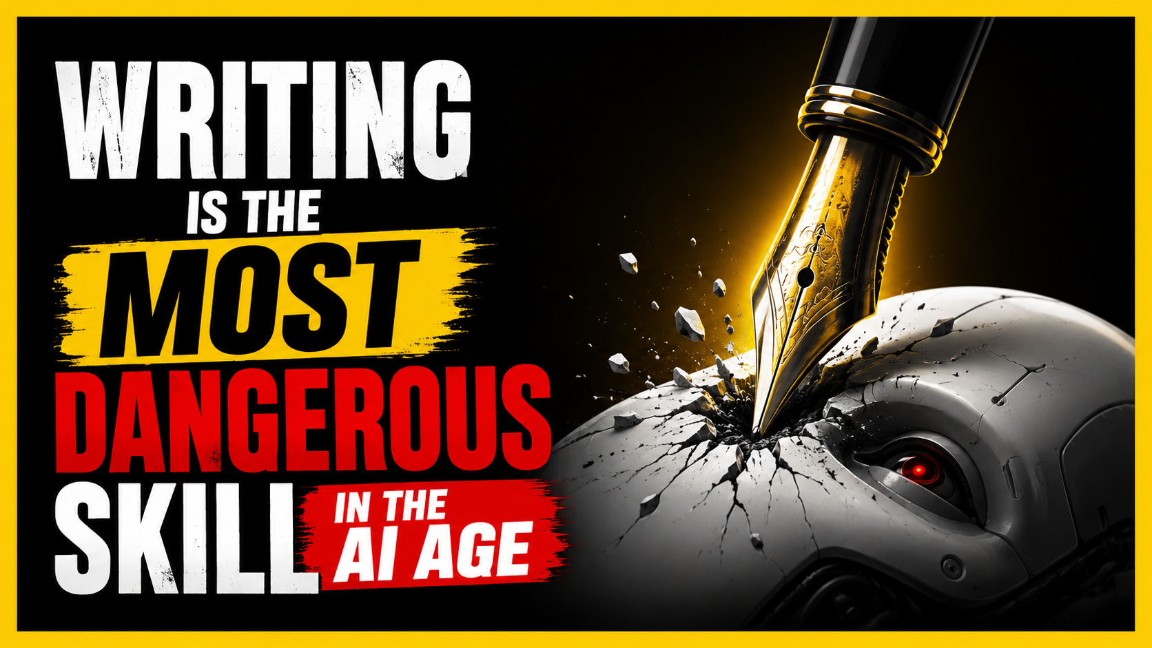 Writing is the Most Dangerous Skill in the AI Age